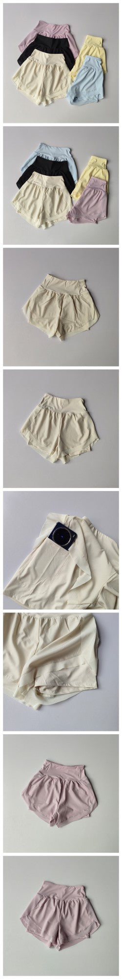 Women's Workout Shorts Anti-See-Through Quick-Dry Loose Fit for Running Yoga Tennis Versatile Athletic Wear