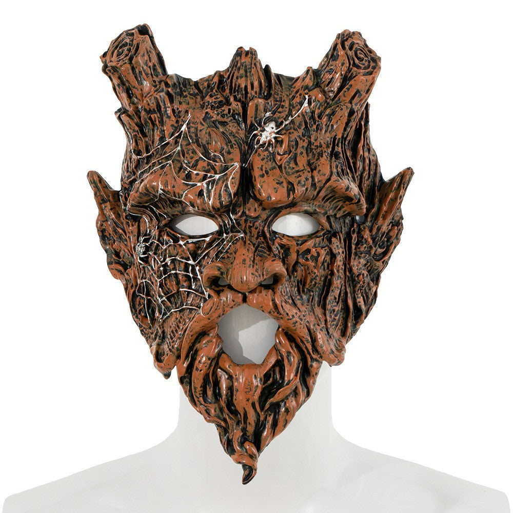 Tree Spirit Mask Scary Forest Spirit Mask Tree Ghost Halloween Cosplay Masquerade Carnival Costume Prop Bosgeest Masker