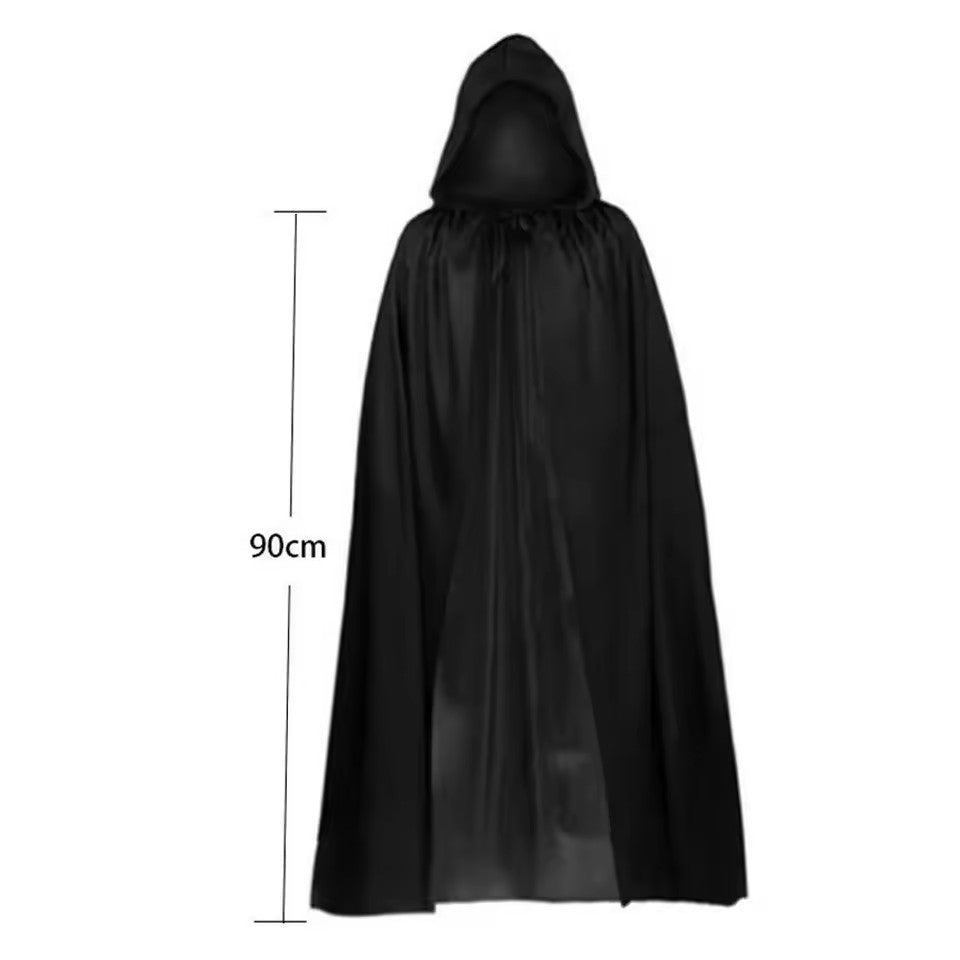 2026 Halloween Reaper Costume Set, including Death Gloves, Masks, Sickles, Role-Playing Costumes, and Adult Reaper Cloaks