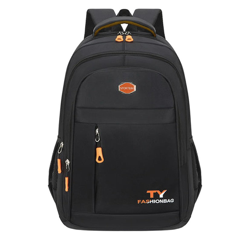 Mochila Unissex de Ombro Duplo - Cor Sólida - Viagens a Negócios, Viagens Profissionais, Deslocamentos Diários, Uso Casual