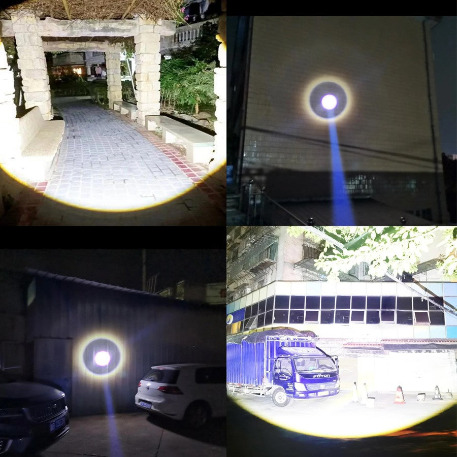 1000000LM Most Powerful LED Flashlight Rechargeable Type-c Flashlight Long Range 6000M Tactical Torch Light For Fishing Hunting