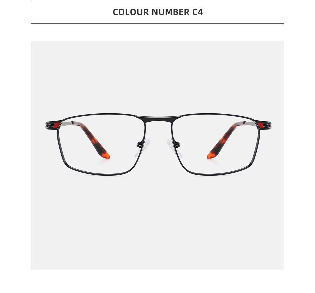 Photochromic Lenses Men's Sunglasses Reading Glasses Man Square Prescription Prescription Glasses Trendy Luxury Mens Lenses +2 3