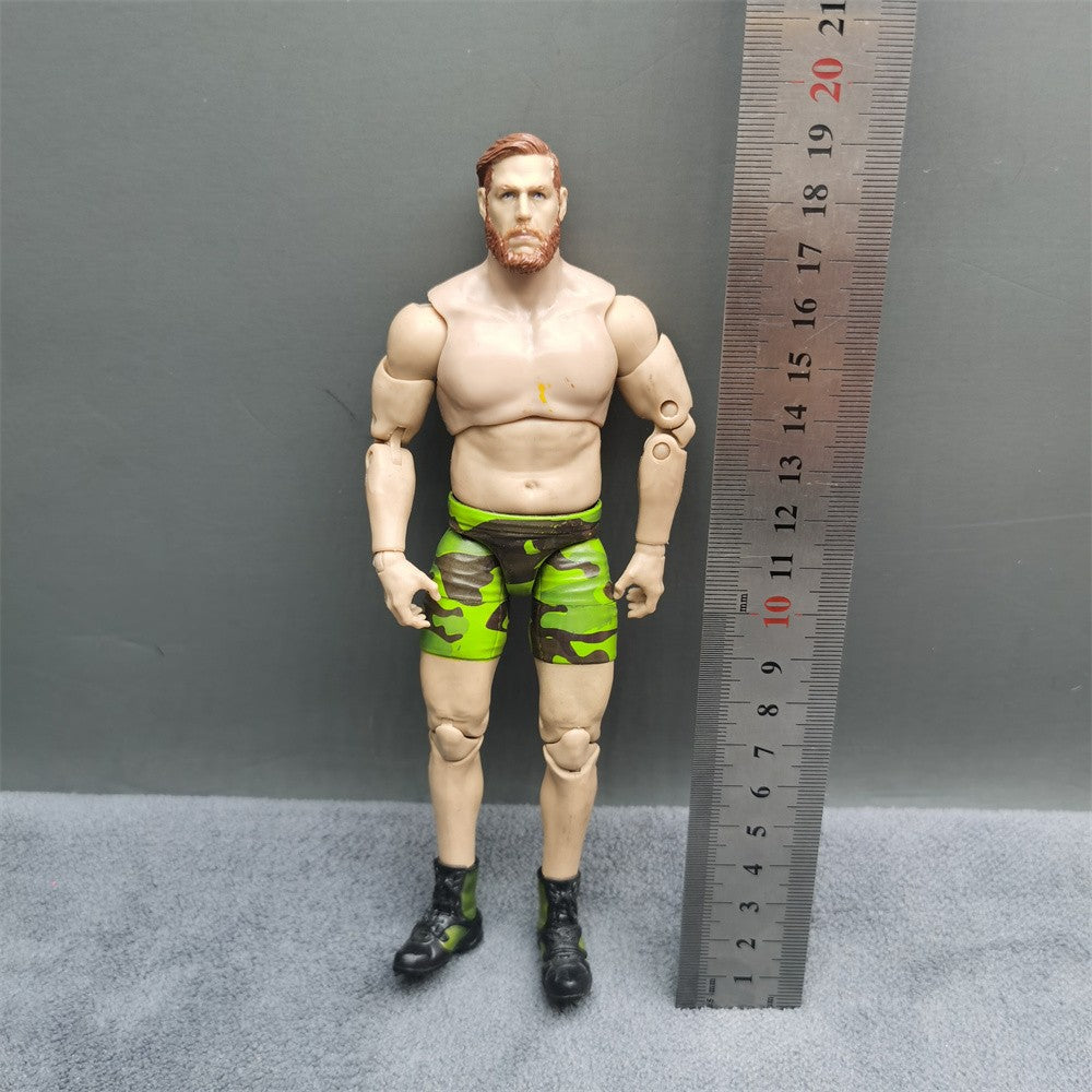 Brinquedo figura de ação de lutador gladiador de luta livre profissional de brinquedo clássico, vários estilos