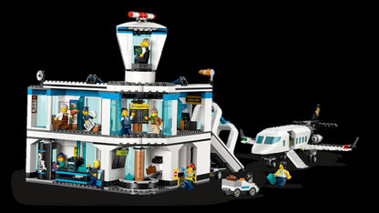 ?Pré-venda em jan.?LEGO® City Aeroporto com Avião (60502) Kit de Montar para Crianças a partir de 8 anos 887 Peças Presente de Aniversário Natal