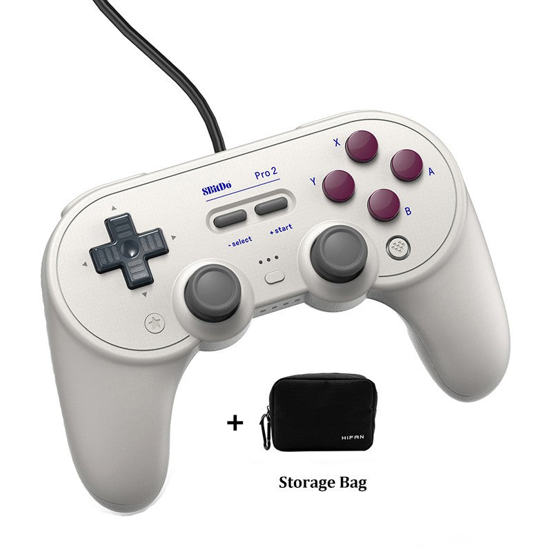 8BitDo Pro 2 Wired Gamepad USB Controller for Nintendo Switch Windows Steam Raspberry Pi NS Switch Game Control