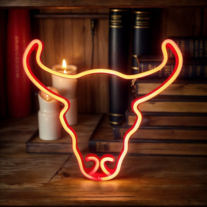1 Piece, Decorative Neon Light for Modern Art Ambiance, Holiday Party Christmas Wall Decoration, Wedding Scene Graduation Gift, USB or Battery Powered (Battery Not Included)