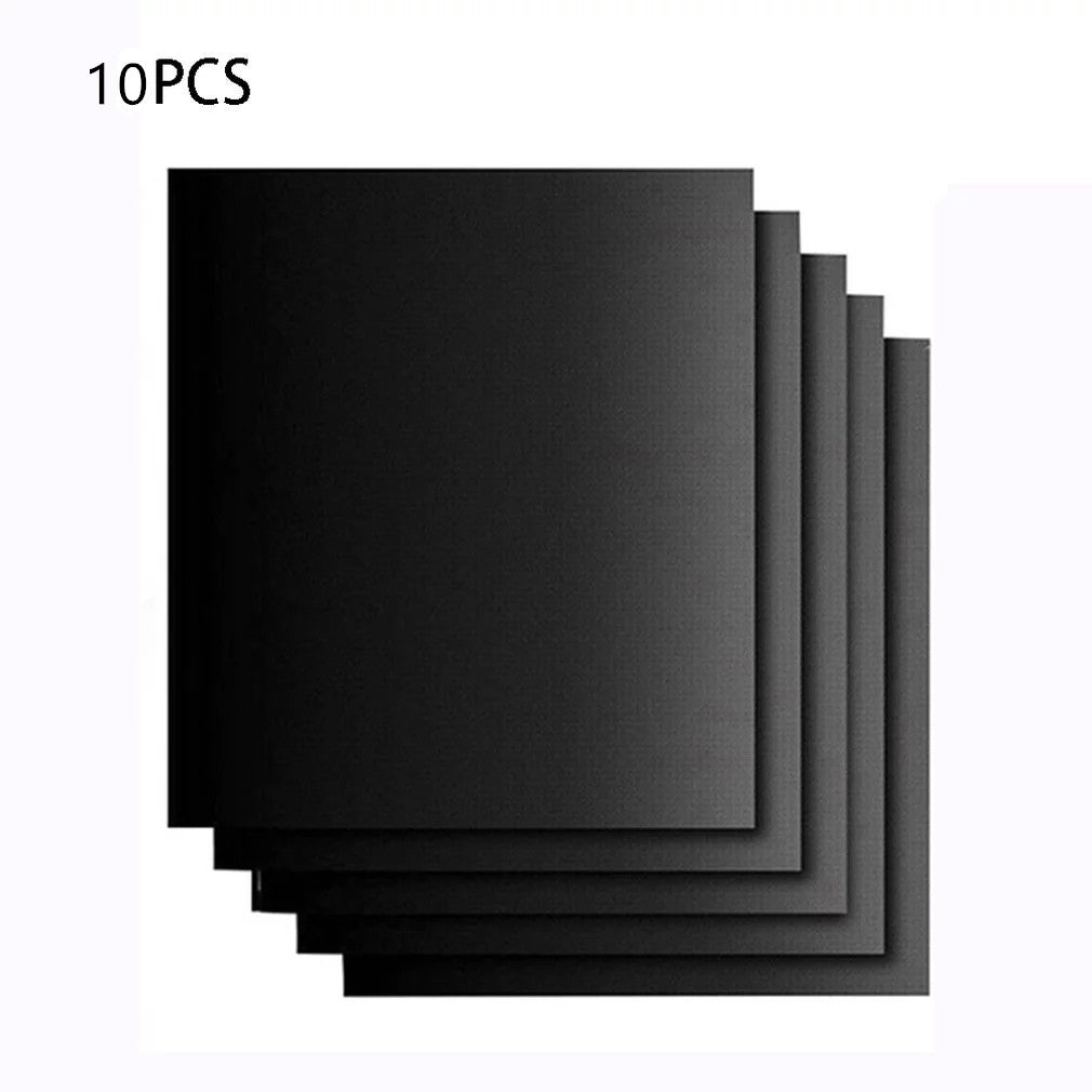 1/5/10pcs BBQ Grill Mat 40X33CM Non Stick Barbecue Grill Liners Oven Grill Foil Barbecue Liner Mat Kitchen Tools Accessories 50%