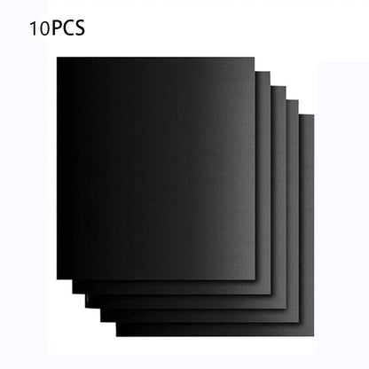1/5/10pcs BBQ Grill Mat 40X33CM Non Stick Barbecue Grill Liners Oven Grill Foil Barbecue Liner Mat Kitchen Tools Accessories 50%