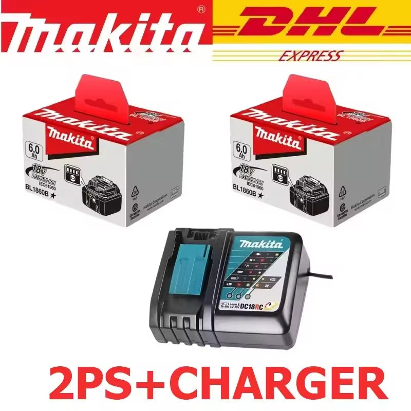 Parafusadeira/Furadeira de Impacto sem fio Makita DDF487 18V, Velocidade Variável, Motor Brushless, Ferramentas Elétricas