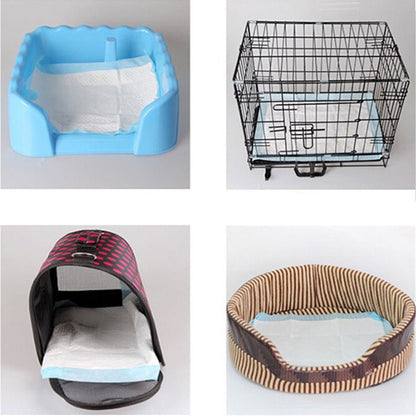 Winter Super Absorbent Pet Diaper Dog Training Pee Pads Disposable Healthy Nappy Mat For Cats Dog Diapers Cage Mat Pet Supplies