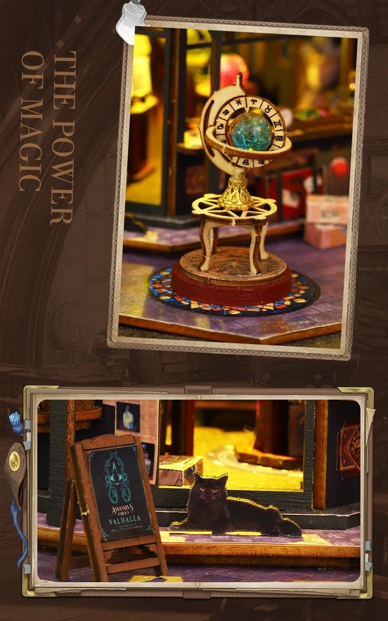 2014 New DIY Big Doll House Wooden Case Miniature Furniture Dollhouse Toys for Children Birthday Gifts