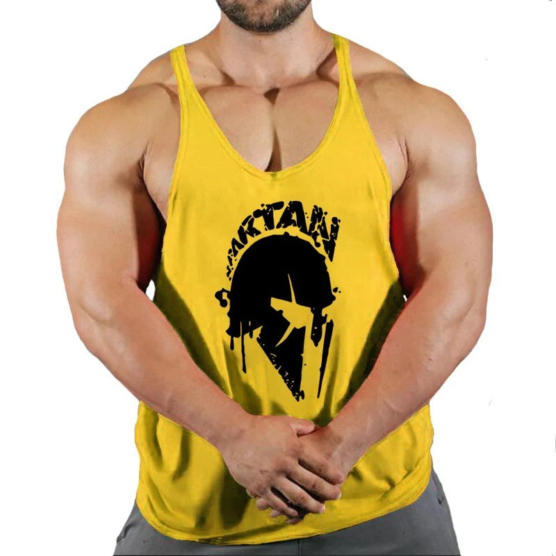 Gym Man Workout Bodybuilding Shirt Men Singlets Stringer Undershirt Vests Tank T