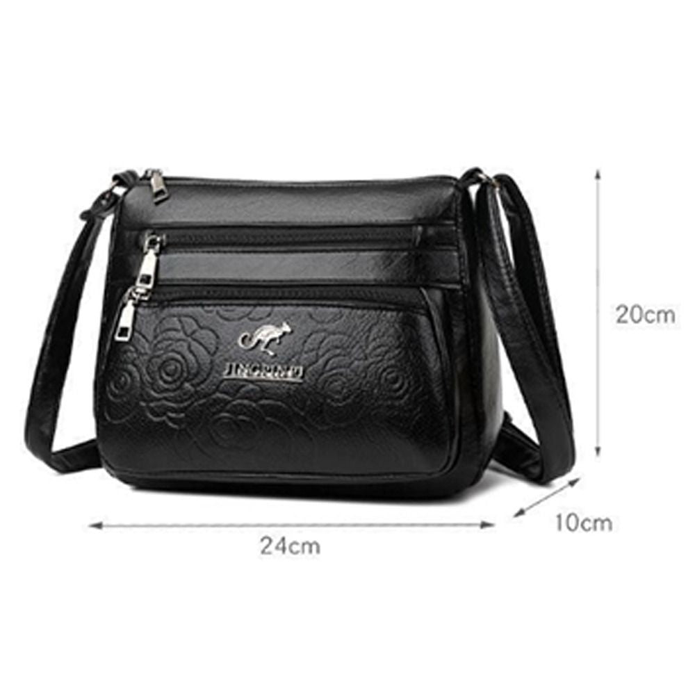Women's Bag Middle-aged Bag Mother's Bag Fashion Multi-layer Large Capacity Single Shoulder Mother-in-law Buy Vegetable Bag