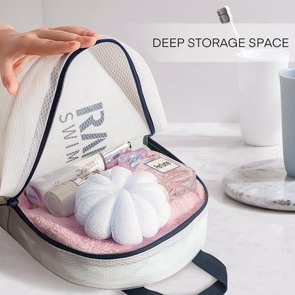 Waterproof Portable Storage Bags Big Capacity Handbags Organizer Bag for Travel Swimming Gym Beach Toiletries Dry Wet Separation