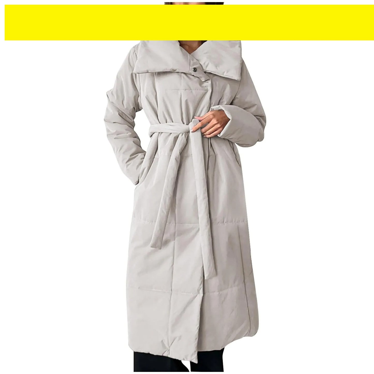 New Winter Women's Large Quilt Cotton Clothes Fashion Loose Long Overcoat Warm Cotton Jacket Female Cold Padded Jacket ?? ????