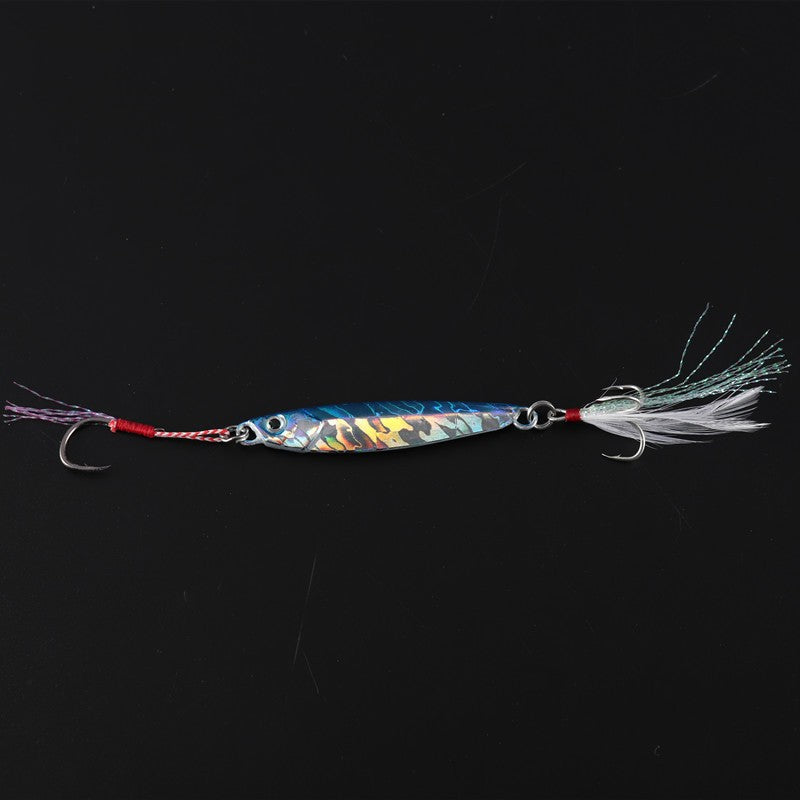Iscas de Pesca Brilhantes Jigs 15g/6cm 7g/10g/20g/25g Isca Jigbait Arremesso Costeiro Anzóis Isca de Metal Iscas Artificiais Venda de 1 Peça