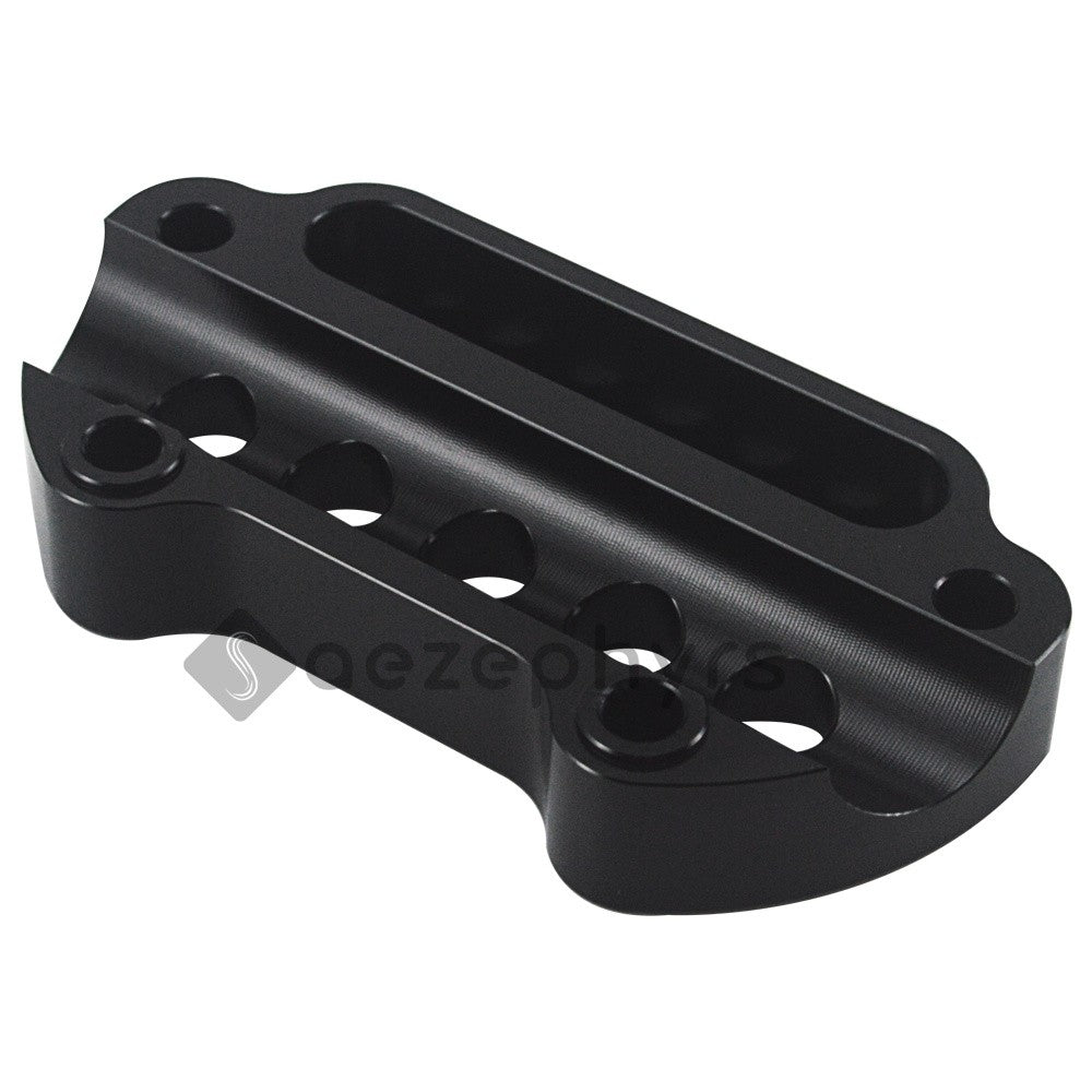 Capa de Suporte de Velocímetro Lateral/Remoção para Motocicleta Braçadeira Superior Guidão Riser Mount para Harley Sportster Iron XL883 Forty-Eight 95-20