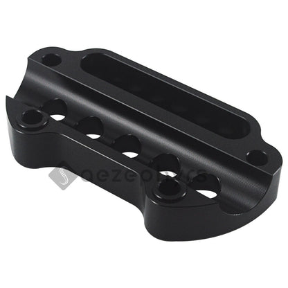 Capa de Suporte de Velocímetro Lateral/Remoção para Motocicleta Braçadeira Superior Guidão Riser Mount para Harley Sportster Iron XL883 Forty-Eight 95-20