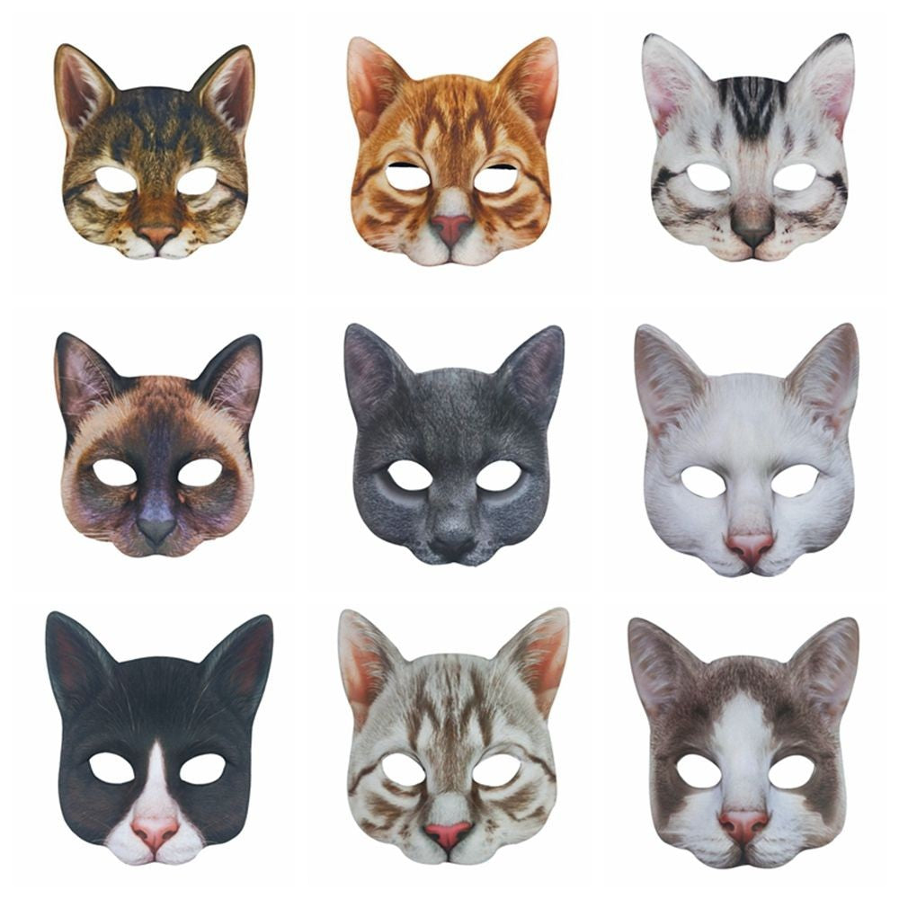 Supplies Eye Mask Festival for Adult  Costume Party Christmas Cosplay Props Halloween Decoration Masquerade Mask Cat Mask