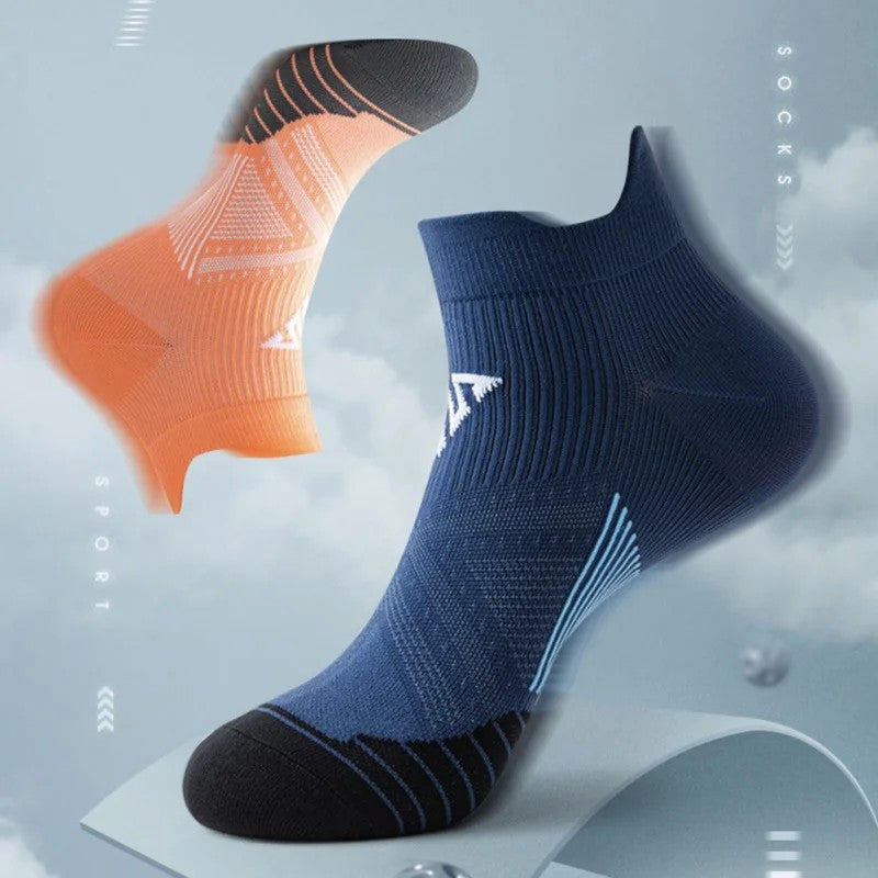 Sports Socks For Men Women Breathable Running Fitness Compression Socks Professional Marathon Quick Dry Socks Elastic Footwear