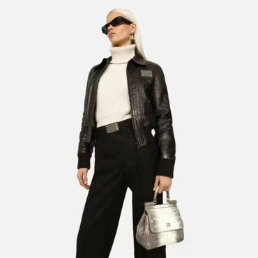 Small Sicily Handbag Women Luxury Brands Classic Fancy Great Lizard Shoulder Bag High Quality Foldover Top Exquisite Cross Bag