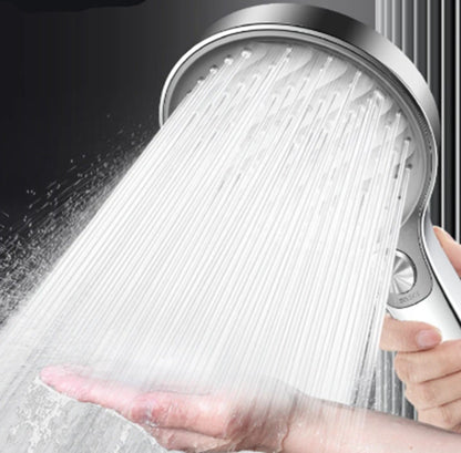 Cabeça de Chuveiro de Painel Grande 135mm com Filtro, Chuveiro de Alta Pressão para Banheiro que Economiza Água, Chuveiro de Teto Redondo, Bico Multifuncional