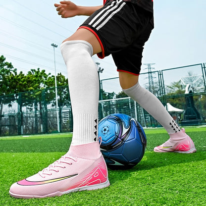 TF/FG Men Soccer Shoes Society Cleats Professional Indoor Football Field Boots Fast Training Outdoor Football Shoes Sneaker