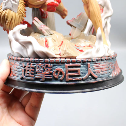 29cm/11.4inch Boneco Eren Jaeger Manga Attack On Titan Anime Figuras Jaeger Pvc Modelo Estátua Boneca Coleção Decoração Brinquedo Presente