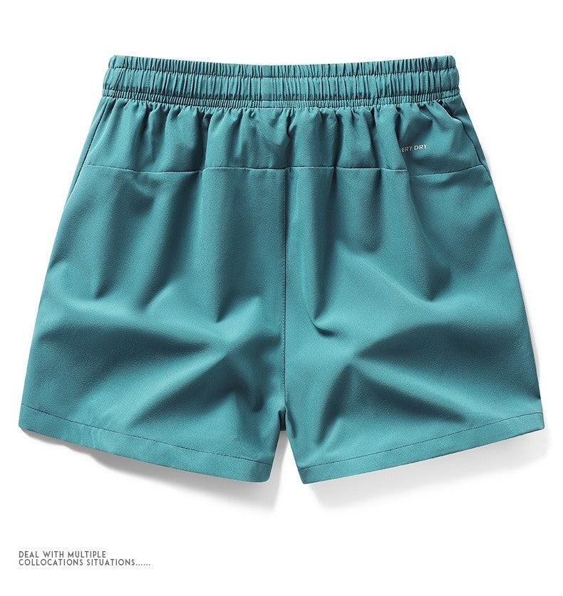 2024summer hot selling sports shorts, running pants, three piece pants, men's and women's zippered pockets, couple's short