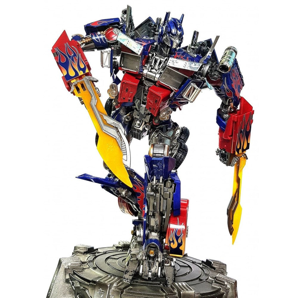 [EM ESTOQUE] WEIJIANG MPM04 OP Comandante Masterpiece Transformação Optimus Primal Action Figure Brinquedo Modelo de Filme MPM KO Deformação