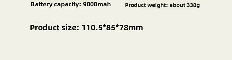 Aecooly Waist Fan Portable Waist Cooling Artifact Tubular Flow High Speed Large Wind Power Violence Small Summer Refrigeration