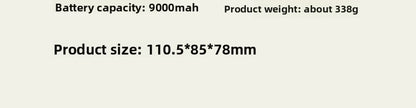 Aecooly Waist Fan Portable Waist Cooling Artifact Tubular Flow High Speed Large Wind Power Violence Small Summer Refrigeration