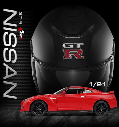 Bburago 1:24 Nissan GTR R35 2017 Alloy Car Diecasts & Toy Vehicles Car Model Miniature Scale Model Car Toy For Children