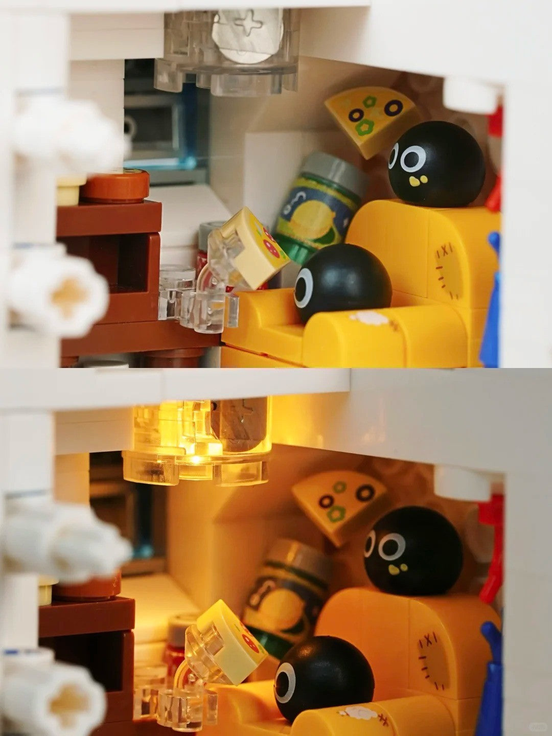 Especialista Criativo MOC Bloco de Montar Mecânico Dente Modelo de Estrutura Oral com LED Brinquedo Educacional para Crianças Presente de Natal