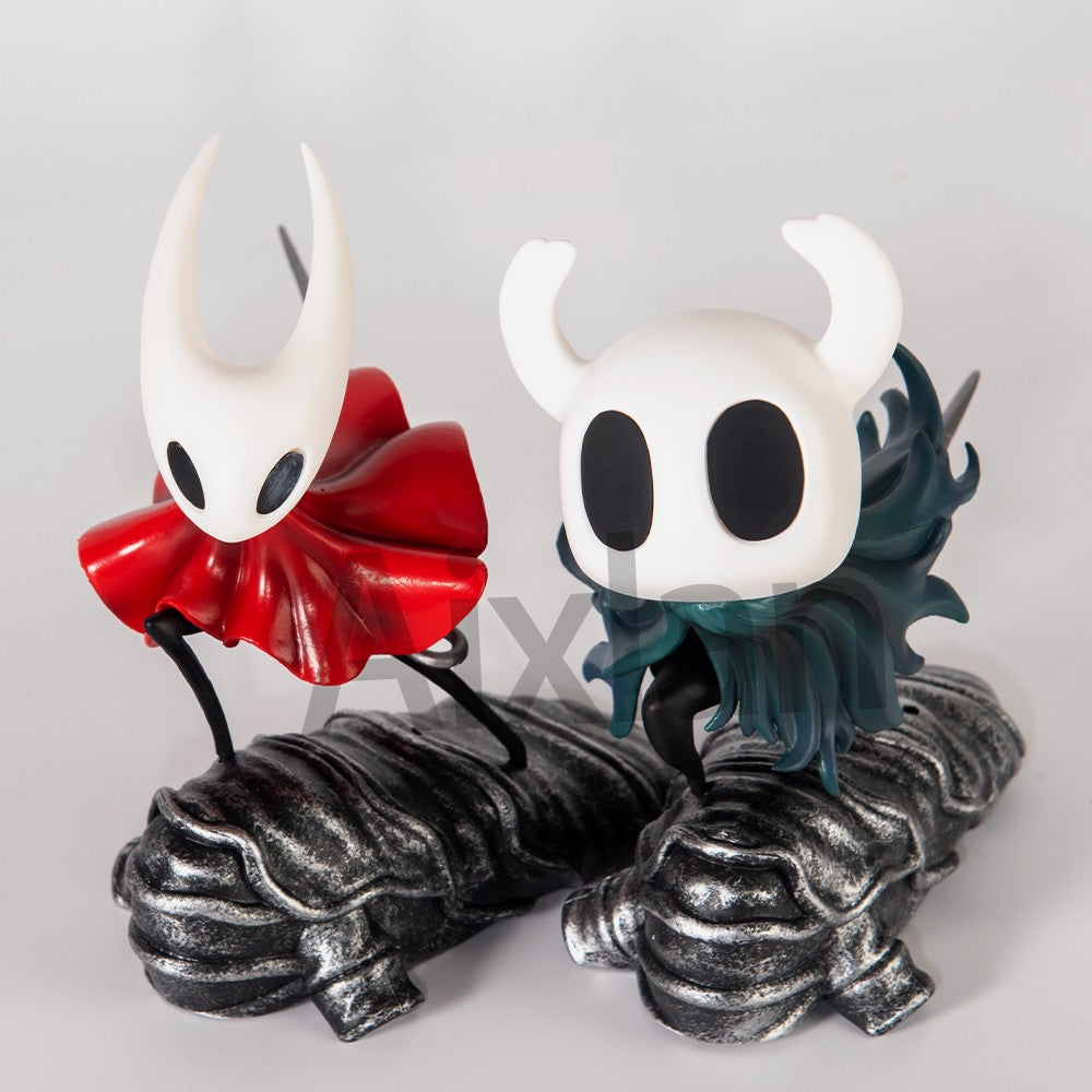 3 peças/conjunto Brinquedos Hollow Knight Anime Jogo Boneco O Cavaleiro Boneco de Ação Hornet/Quirrel Estatueta Modelo Colecionável com Caixa