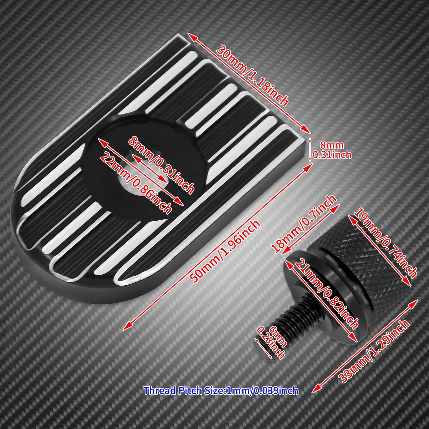 Universal Motorcycle Rear Fender Seat Bolt Screw Nut Tab Kit Mount Knob Cover For Harley Dyna Sportster XL Touring FLHR Softail