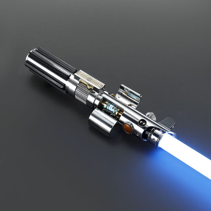 DamienSaber Anakin EP3 Lightsaber Xeno3.0 Sensitive Pixel Smooth Swing Light Saber Heavy Dueling Metal Hilt with Bluetooth