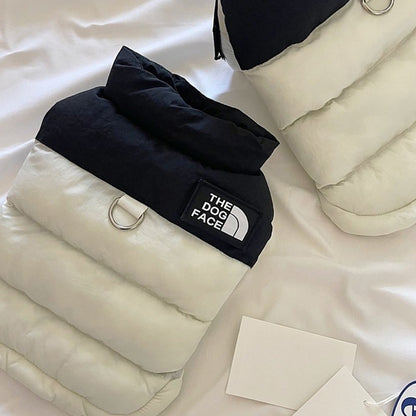 Casaco de Algodão Quente para Pets Roupas para Cães de Duas Pernas Engrossadas Jaqueta de Inverno para Cães Pequenos e Médios Teddy Roupas Fofas de Inverno