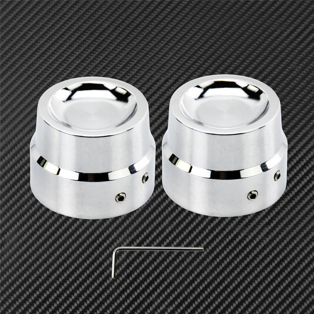 Tampa de Porca do Eixo Dianteiro de Motocicleta 29mm para Harley Sportster XL883 1200 Touring Wide Glide Dyna Fat Bob Softail Dyna VRSC