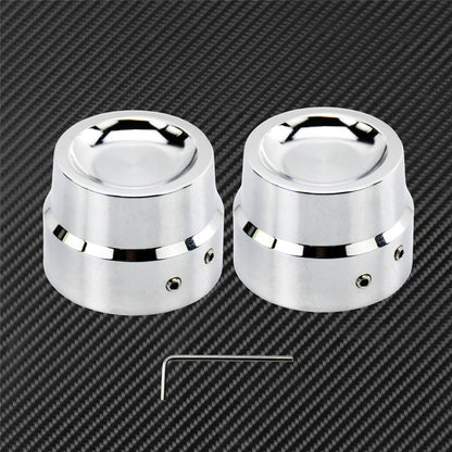 Tampa de Porca do Eixo Dianteiro de Motocicleta 29mm para Harley Sportster XL883 1200 Touring Wide Glide Dyna Fat Bob Softail Dyna VRSC