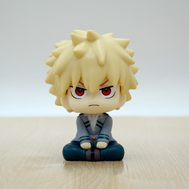 LookUp My Hero Academia Midoriya Izuku Boneco de Anime Boku no Hero Academia Bakugo Katsuki/Todoroki Shoto Bonecos de Ação Brinquedos Presentes