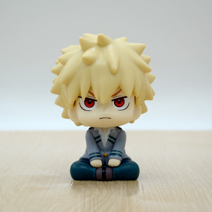 LookUp My Hero Academia Midoriya Izuku Boneco de Anime Boku no Hero Academia Bakugo Katsuki/Todoroki Shoto Bonecos de Ação Brinquedos Presentes