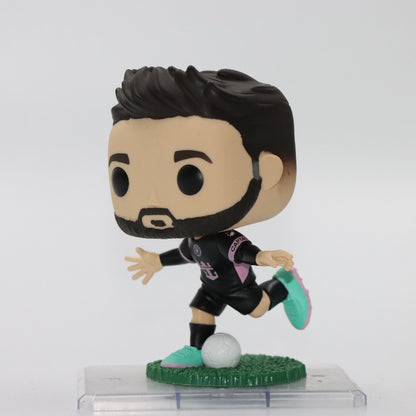 Funko POP Original Copa do Mundo FIFA Inter Miami Football Club Lionel Messi Colecionável Periférico Boneco de Ação Brinquedo Infantil