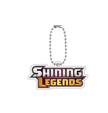 Chaveiro de acrílico de série completa para Mega Evoluções em inglês Sv10 Sv11 Sv9 151 Logotipo Anime Pingente de acrílico de decoração de bolsa