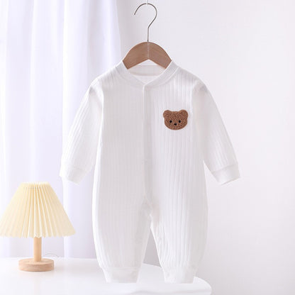 2025 New Infant Baby Girls Boys Knitted Jumpsuit Toddler Baby Girl Boys Long Sleeved Knitting Romper Children Clothes