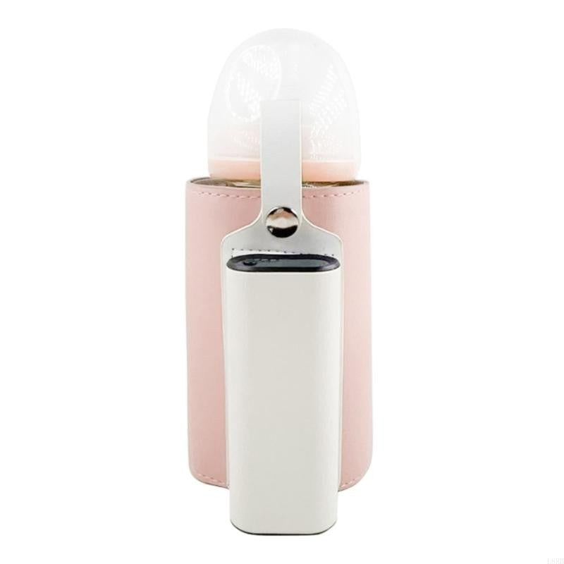 Insulated Baby Bottle Heater LED Display 5800mAh Battery Night Feeding Essential L8RB