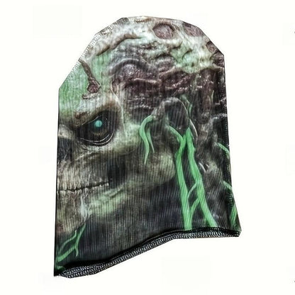 3D Stereoscopic Effect Meets Comfortable Breathability — A Super Realistic Sci-fi 3D Perspective Demon Mask Hood