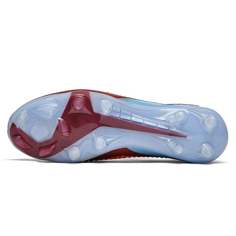 New Men Soccer Shoes Adult Non Slip Football Boots Outdoor Sport Boys Long Spikes Training Cleats Breathable Match Comfortable