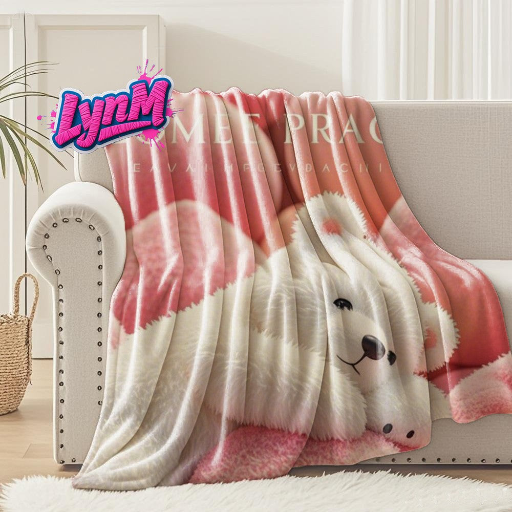 Heavyweight  Flannel | Festive Gift Selectio | Soft and delicate | Keep warm | Room Decor Blanket, Camping Stuff