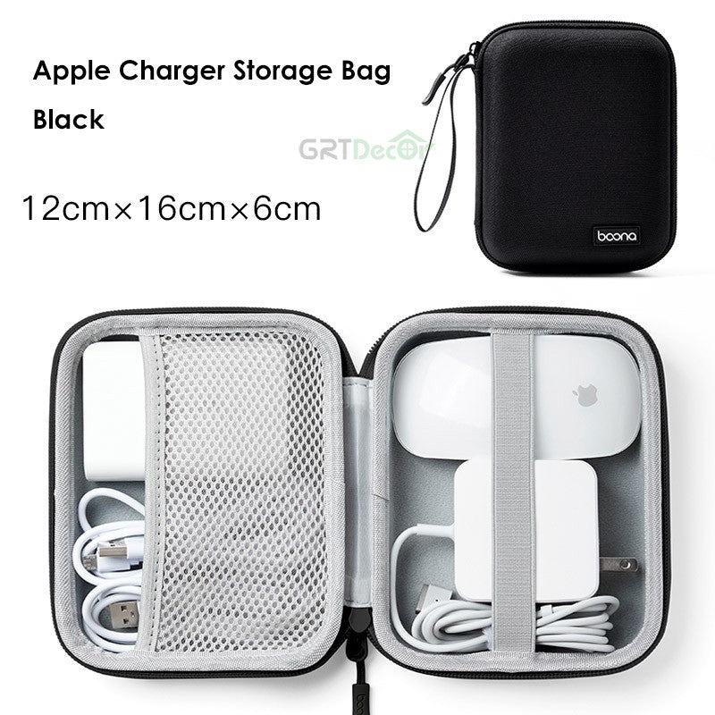 Hot Sale Waterproof Hard Shell Digital Gadgets Storage Bag Travel Organizer for Electronics Accessories HDD Earphone Storage Box